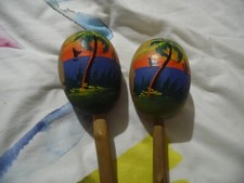 Pair vintage wooden for sale  STOURPORT-ON-SEVERN