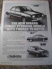 Subaru economic miracle for sale  BRISTOL