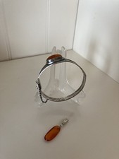 Armreif bernstein silber gebraucht kaufen  Bremen