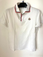 Polo moncler bianca usato  Trieste