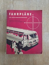 Fahrplan fahrpläne kraftomnib gebraucht kaufen  Limbach-Oberfrohna