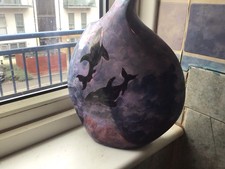 Unusual shape vase.orca for sale  LONDON