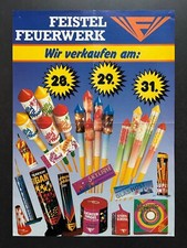 Feistel feuerwerk plakat gebraucht kaufen  Hamburg