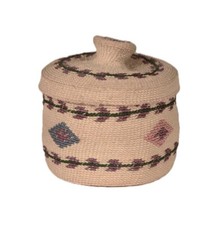 Lidded attu basket for sale  Oak Harbor