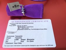 aaa tanzanite rings for sale  OXFORD