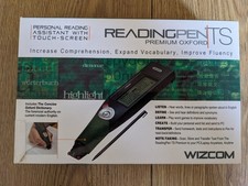 Wizcom reading pen for sale  CHESTER