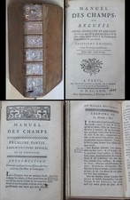 Manuel champs. 1769. d'occasion  Caen