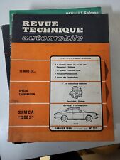 Revue technique simca d'occasion  Achicourt