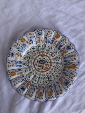 Assiette céramique décor d'occasion  Châteaudun