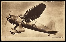 Postcard westland lysander for sale  NEWCASTLE