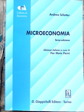 Microeconomia terza edizione usato  Genova
