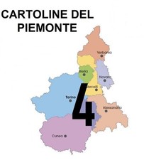 Cartoline del piemonte usato  Chieri