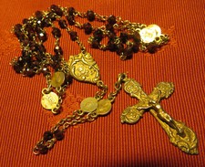 Chapelet ancien perles d'occasion  France