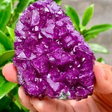 Cubo roxo transparente raro 79 g fluorita cristal mineral amostra/China comprar usado  Enviando para Brazil