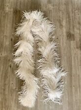 White ostrich feather for sale  WOKING