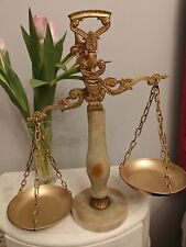 Vintage waage marmorsäule gebraucht kaufen  Versand nach Germany