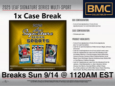 Johnny Bench 2025 Leaf Signature Series Multi Sport 1x Case Break #19 comprar usado  Enviando para Brazil