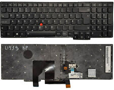 Używany, Oryginalna klawiatura Lenovo Thinkpad S531 S540 norweska czarna podświetlana bez ramki LED na sprzedaż  PL
