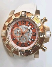 Relógio masculino Stuhrling Prestige quartzo 50 mm laranja branco comprar usado  Enviando para Brazil