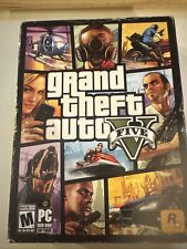 Grand Theft Auto V Five GTA5 PC DVD ROM mapa intocado e lacrado comprar usado  Enviando para Brazil