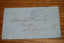 1850 stampless cover for sale  Syracuse