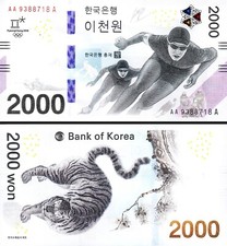 Coreia do Sul 2000 Venceu 2018, UNC, Olímpico de Inverno, Comm, P-58 comprar usado Coreia do Sul 2000 Venceu 2018, UNC, Olímpico de Inverno, Comm, P-58 comprar usado  Enviando para Brazil