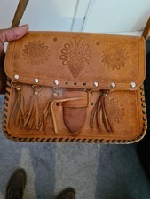 Vintage brown leather for sale  WOLVERHAMPTON