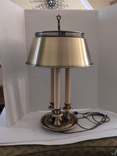 Abajur de mesa castiçal de latão Underwriters Laboratories comprar usado  Enviando para Brazil