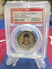 Usado, Lionel Messi 2005 Coca Cola Caps Chapa Goooal Barça NM-MT 8 comprar usado  Enviando para Brazil