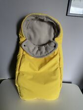 Stokke footmuff yellow for sale  ABERDEEN