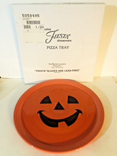 HLC Fiesta ENORME BANDEJA DE PIZZA PRATO Halloween Caqui/Laranja Jack O Lanterna, usado comprar usado  Enviando para Brazil