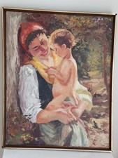 Vintage impressionist painting for sale  Milwaukee