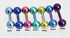 Titanium barbell anodised for sale  BRIGHTON