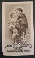 Antico santino holy usato  Italia