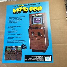 Original lotto fun for sale  Santa Ana