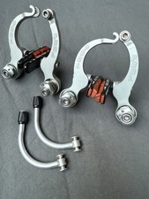 Juego de frenos delanteros y traseros Paul Components Mini Moto - plateados - muy poco kilometraje - usados segunda mano  Embacar hacia Mexico