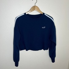 Moletom Hollister azul marinho manga longa pequeno comprar usado  Enviando para Brazil