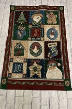 Vintage tapestry christmas for sale  Granville