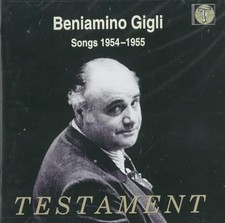 Beniamino gigli songs for sale  UK