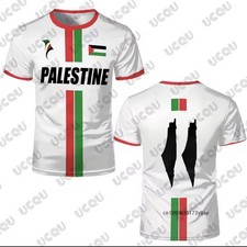 Maglia palestina shirt usato  Italia
