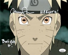 Foto autografada inscrita 8x10 de Maile Flanagan Naruto certificado de autenticidade JSA Naruto Sasuke comprar usado  Enviando para Brazil