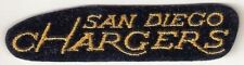 Parche de equipo de equipo de texto estilizado de 3,75" de fútbol americano San Diego 1974-87 segunda mano  Embacar hacia Mexico
