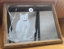 Vintage wall etched for sale  Iron Mountain