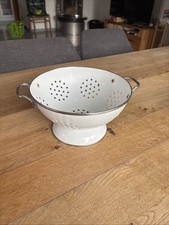 Emaille sieb chabby gebraucht kaufen Emaille sieb chabby gebraucht kaufen  Werbach