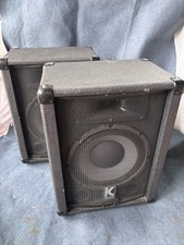 Pair kustom audio for sale  BEDFORD