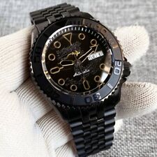 41mm NH36 data semana preto PVD 200M relógio masculino automático mergulho SKX pulseira de aço comprar usado  Enviando para Brazil