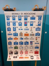 Cartellone scuola guida usato  Vicenza