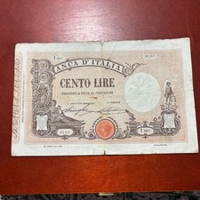 100 lire 1922 usato 100 lire 1922 usato Genova