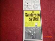 Old sanderson system d'occasion  Aubigny-en-Artois