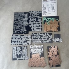 Stampin words phrases for sale  Milton